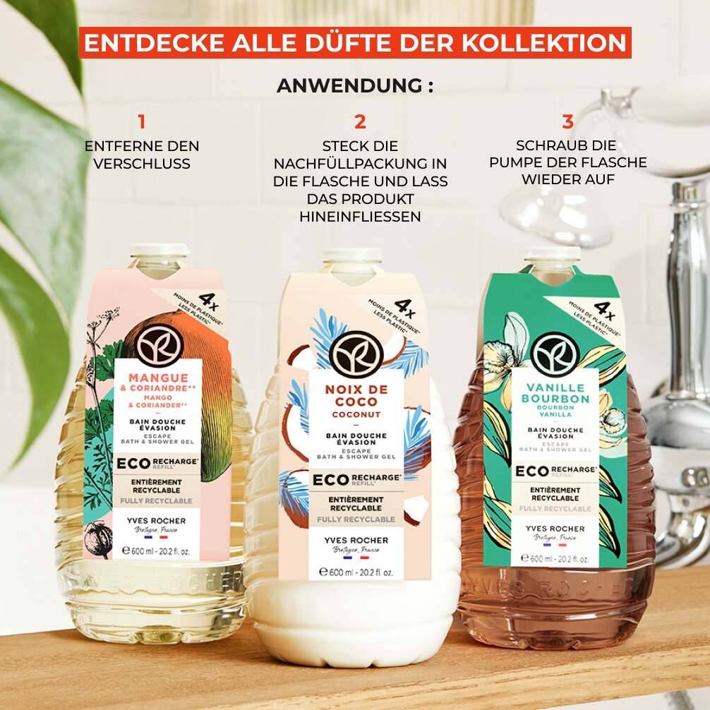 Nachfüllpack Duschgel Hafer & Buchweizen