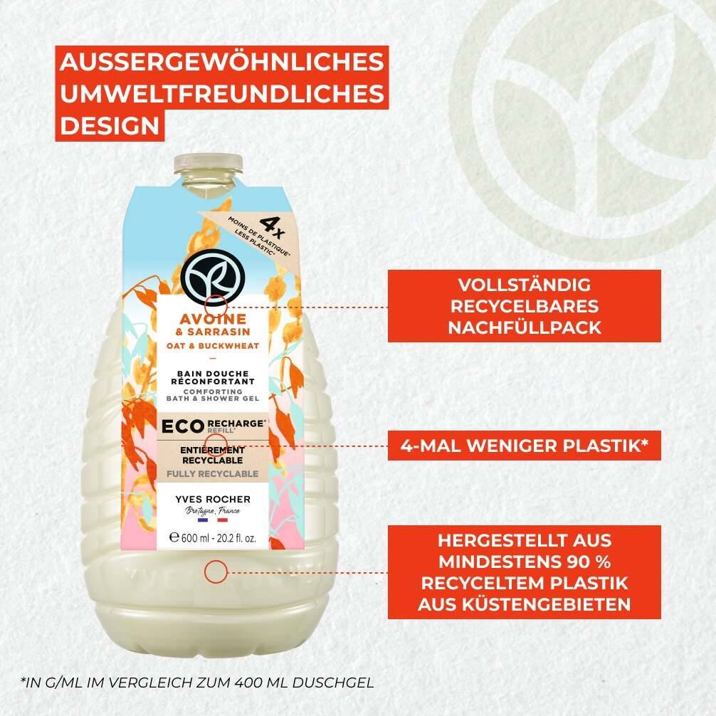 Nachfüllpack Duschgel Hafer & Buchweizen