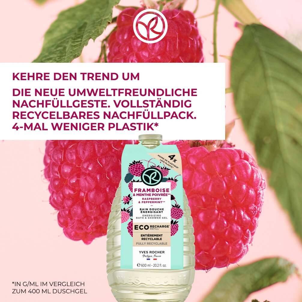 Nachfüllpack Duschgel Himbeere & Pfefferminze