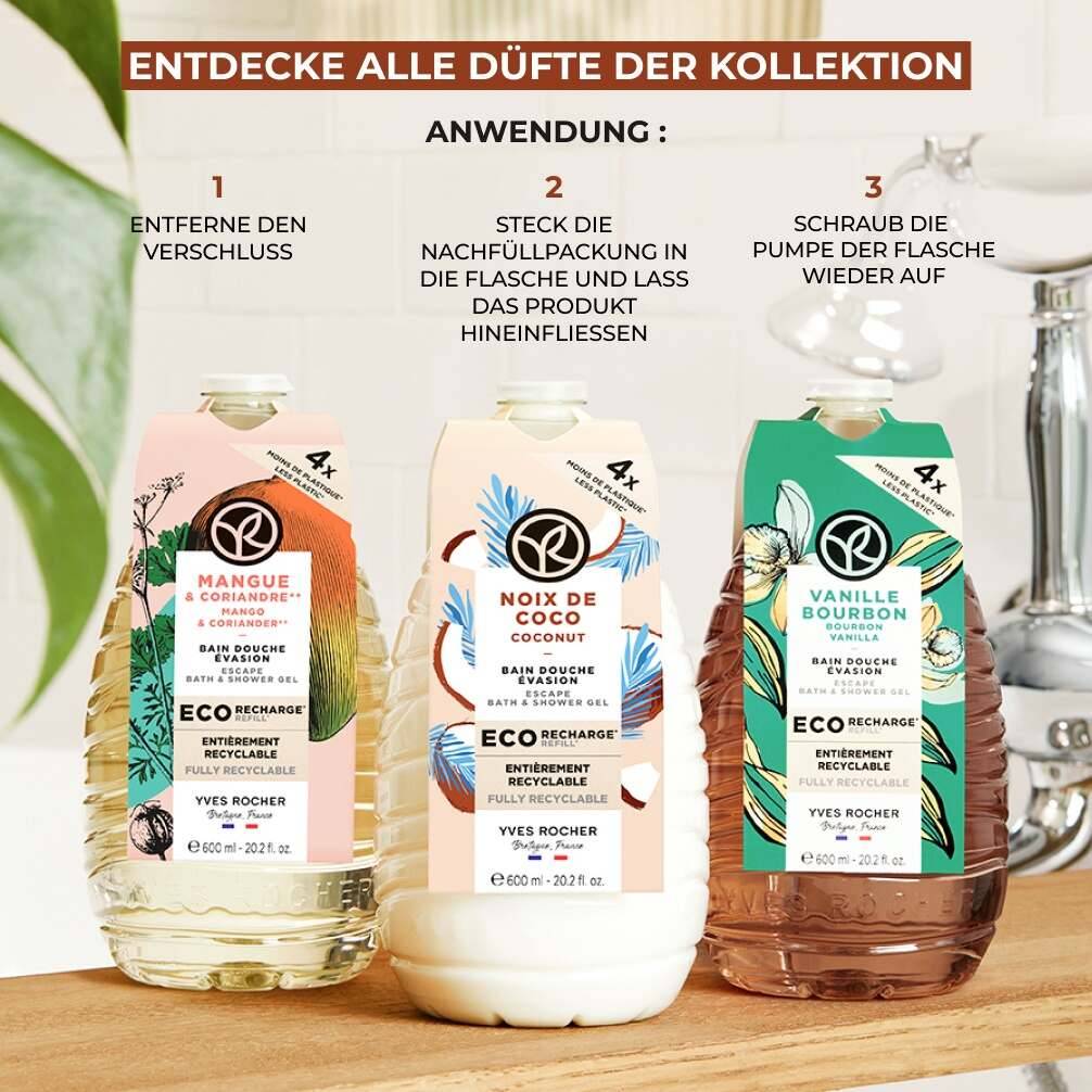 Nachfüllpack Duschgel Kokosnuss