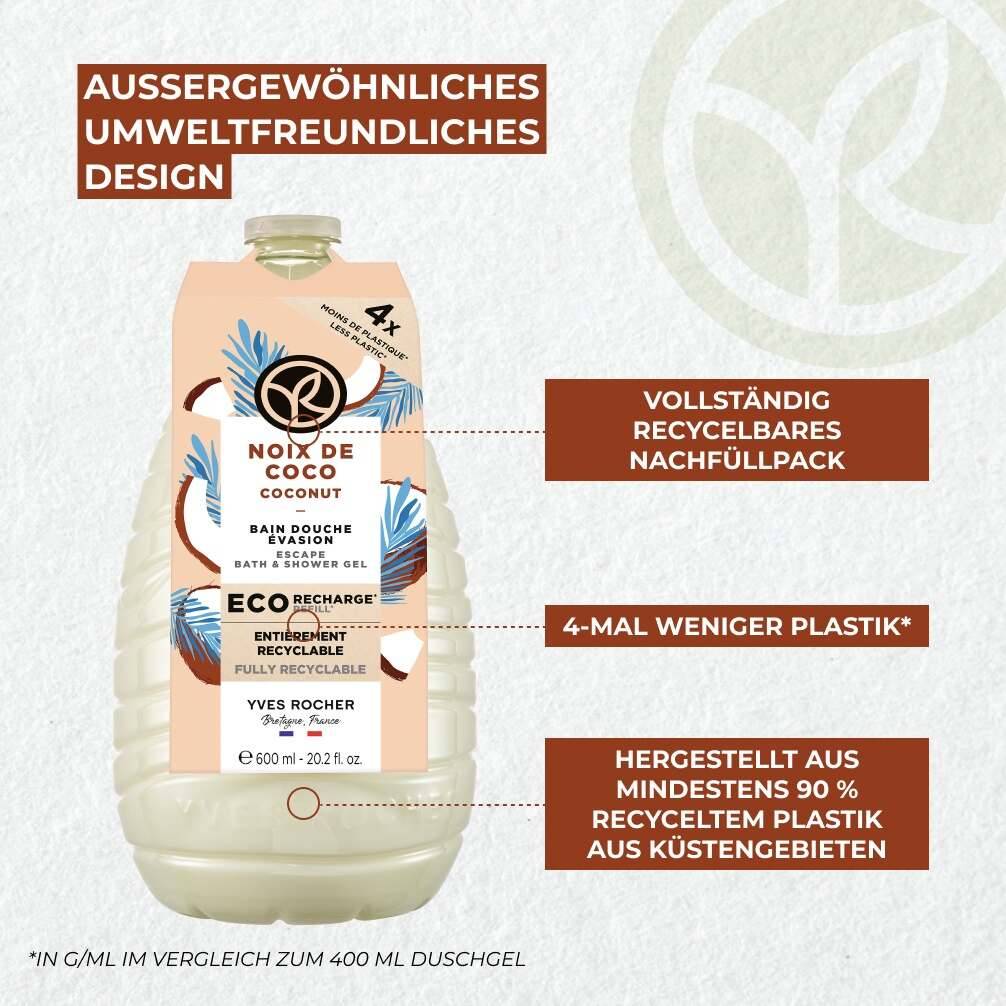 Nachfüllpack Duschgel Kokosnuss