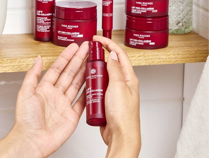 Hand Frau Lift Pro-Kollagen Sortiment