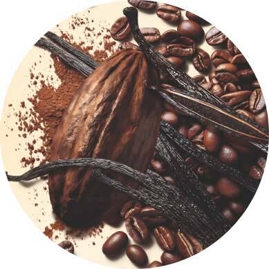 Vanille, Kakao, Kaffee