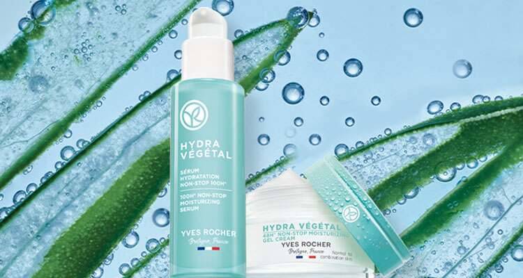 Für non-stop mit Feuchtigkeit versorgte Haut