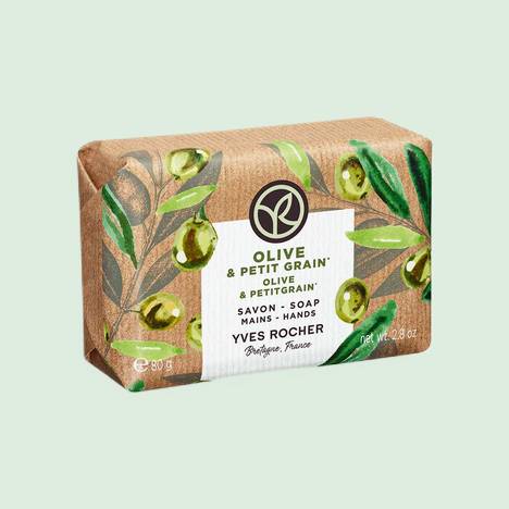 Seife - entspannender Duft Olive - Petitgrain