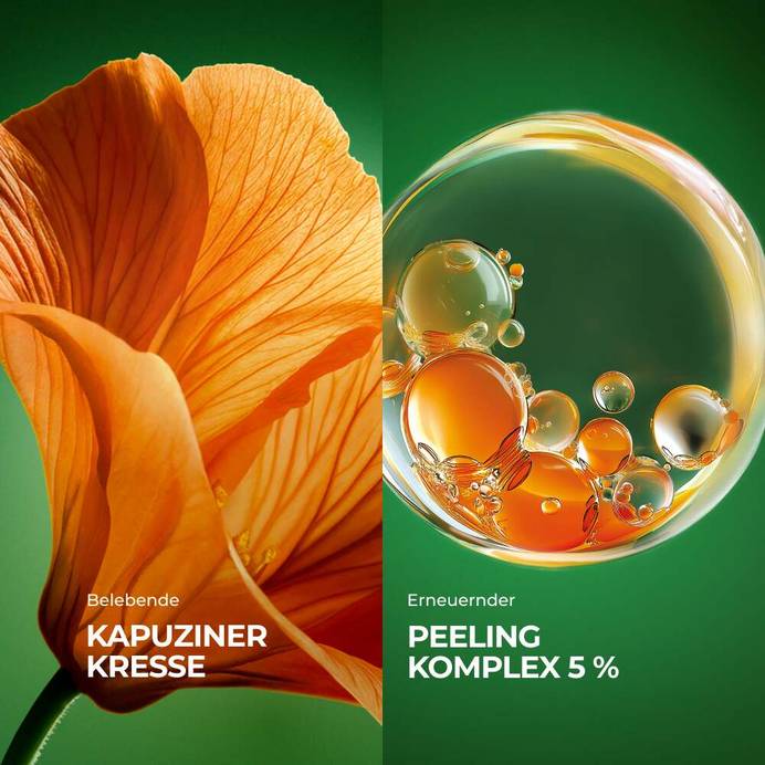 Peeling-Maske Ausstrahlung